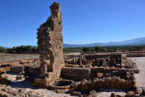 Sauna ruinas Cáparra